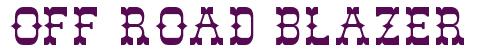 Rendering -OFF ROAD BLAZER - using Rodeo