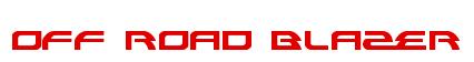 Rendering -OFF ROAD BLAZER - using Alexis