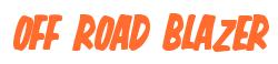 Rendering -OFF ROAD BLAZER - using Big Nib