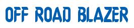 Rendering -OFF ROAD BLAZER - using Callimarker
