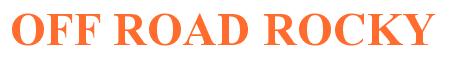 Rendering -OFF ROAD ROCKY - using Times New Roman Bold