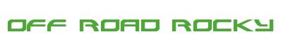 Rendering -OFF ROAD ROCKY - using Alexis