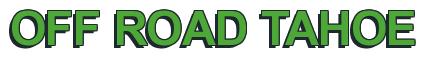 Rendering -OFF ROAD TAHOE - using Arial Bold