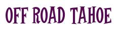 Rendering -OFF ROAD TAHOE - using Cooper Latin