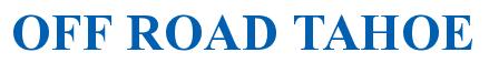 Rendering -OFF ROAD TAHOE - using Times New Roman Bold