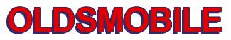 Rendering -OLDSMOBILE - using Arial Bold