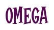 Rendering -OMEGA - using Cooper Latin