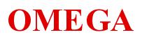 Rendering -OMEGA - using Times New Roman Bold