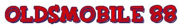 Rendering -Oldsmobile 88 - using FinkBold