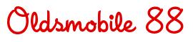 Rendering -Oldsmobile 88 - using League Night