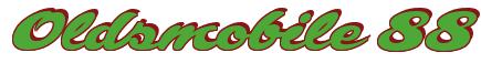 Rendering -Oldsmobile 88 - using Bulletin