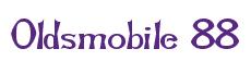 Rendering -Oldsmobile 88 - using Manchuria