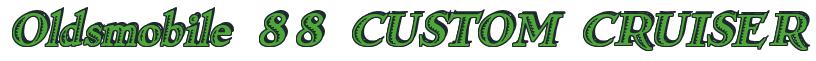 Rendering -Oldsmobile 88 CUSTOM CRUISER - using Romana