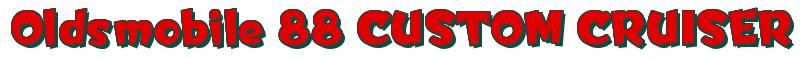 Rendering -Oldsmobile 88 CUSTOM CRUISER - using Team Spirit