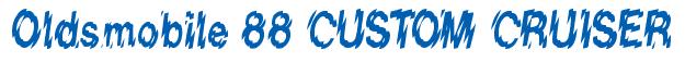 Rendering -Oldsmobile 88 CUSTOM CRUISER - using Nervous