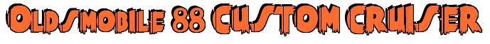 Rendering -Oldsmobile 88 CUSTOM CRUISER - using Poster