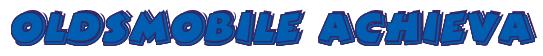 Rendering -Oldsmobile ACHIEVA - using Comic Strip