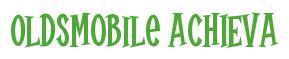 Rendering -Oldsmobile ACHIEVA - using Cooper Latin