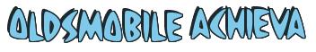 Rendering -Oldsmobile ACHIEVA - using Strike