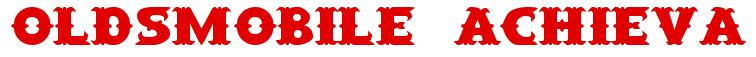 Rendering -Oldsmobile ACHIEVA - using Saloon