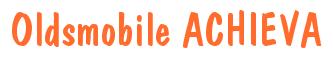 Rendering -Oldsmobile ACHIEVA - using Dom Casual