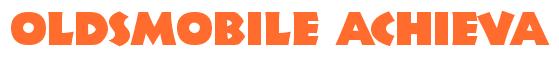Rendering -Oldsmobile ACHIEVA - using Informal