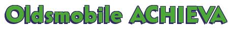 Rendering -Oldsmobile ACHIEVA - using Bully