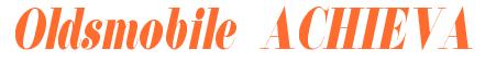 Rendering -Oldsmobile ACHIEVA - using Floral 
