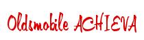 Rendering -Oldsmobile ACHIEVA - using Memo