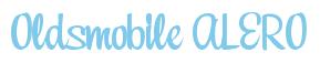 Rendering -Oldsmobile ALERO - using Mr Kleen