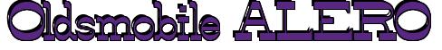 Rendering -Oldsmobile ALERO - using Alfredos Dance