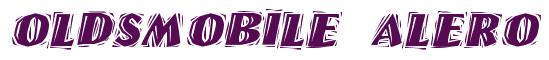 Rendering -Oldsmobile ALERO - using Cut Ragged