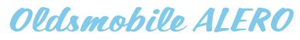 Rendering -Oldsmobile ALERO - using Casual Script