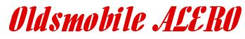 Rendering -Oldsmobile ALERO - using Aloe