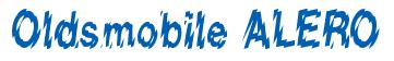 Rendering -Oldsmobile ALERO - using Nervous