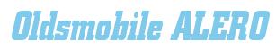 Rendering -Oldsmobile ALERO - using Boroughs