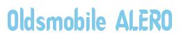 Rendering -Oldsmobile ALERO - using Callimarker