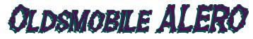Rendering -Oldsmobile ALERO - using Eddy's Bones