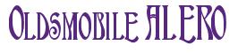 Rendering -Oldsmobile ALERO - using Nouveau