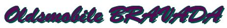 Rendering -Oldsmobile BRAVADA - using Brush Script