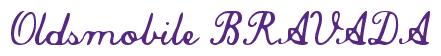 Rendering -Oldsmobile BRAVADA - using Commercial Script