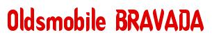 Rendering -Oldsmobile BRAVADA - using Callimarker