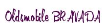 Rendering -Oldsmobile BRAVADA - using Memo