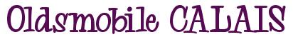 Rendering -Oldsmobile CALAIS - using Whoa Whoa