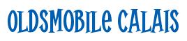 Rendering -Oldsmobile CALAIS - using Cooper Latin