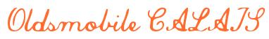 Rendering -Oldsmobile CALAIS - using Commercial Script