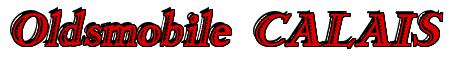 Rendering -Oldsmobile CALAIS - using Romana