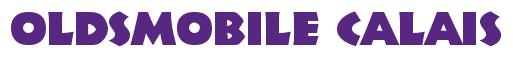 Rendering -Oldsmobile CALAIS - using Informal