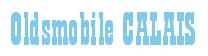 Rendering -Oldsmobile CALAIS - using Bill Board