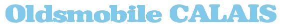 Rendering -Oldsmobile CALAIS - using Broadside
